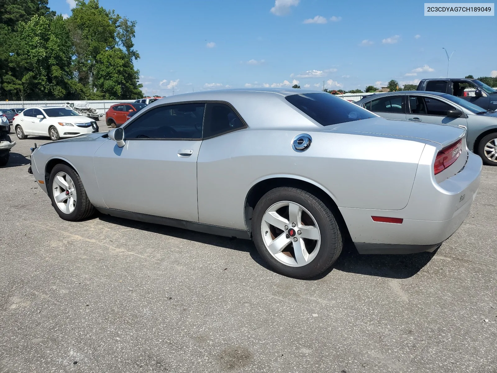 2012 Dodge Challenger Sxt VIN: 2C3CDYAG7CH189049 Lot: 67265924