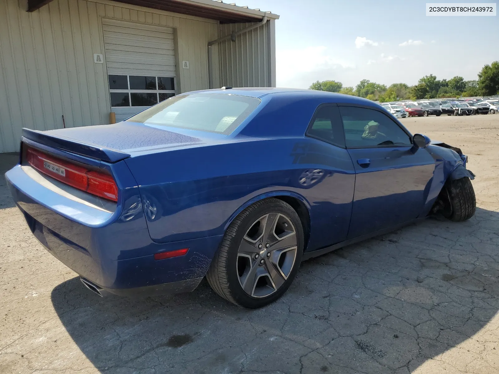 2C3CDYBT8CH243972 2012 Dodge Challenger R/T