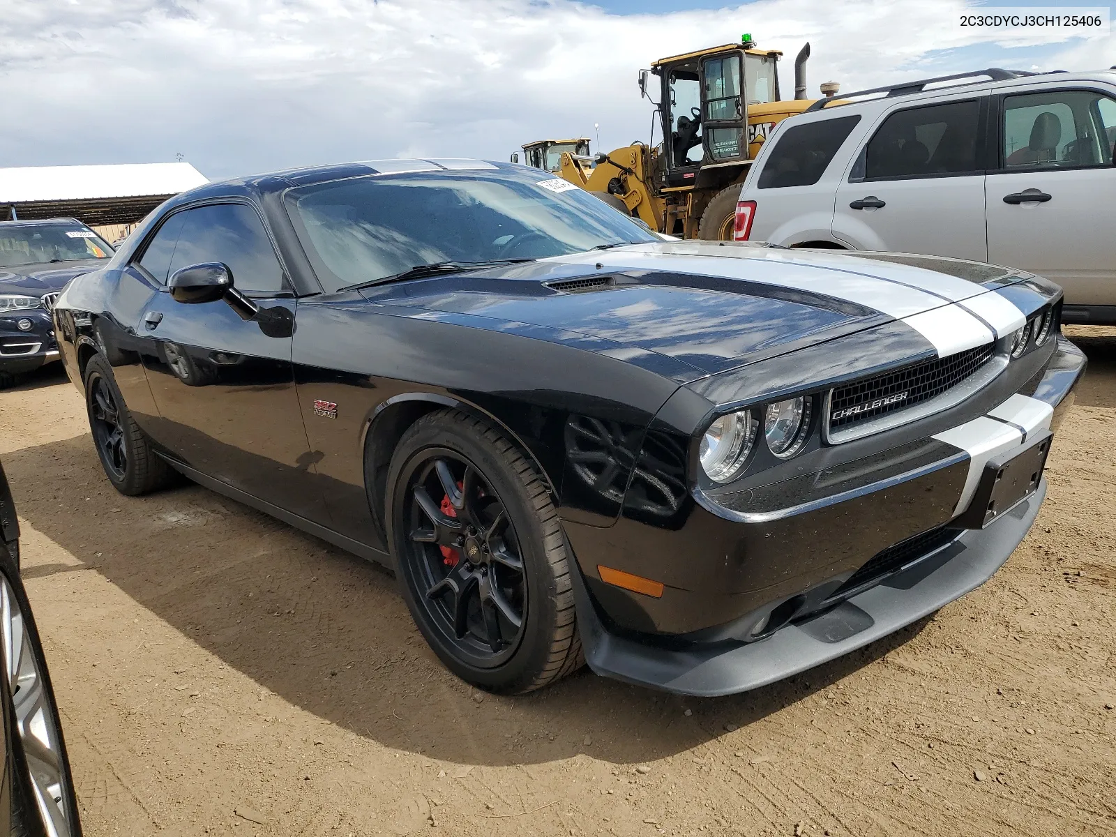 2C3CDYCJ3CH125406 2012 Dodge Challenger Srt-8