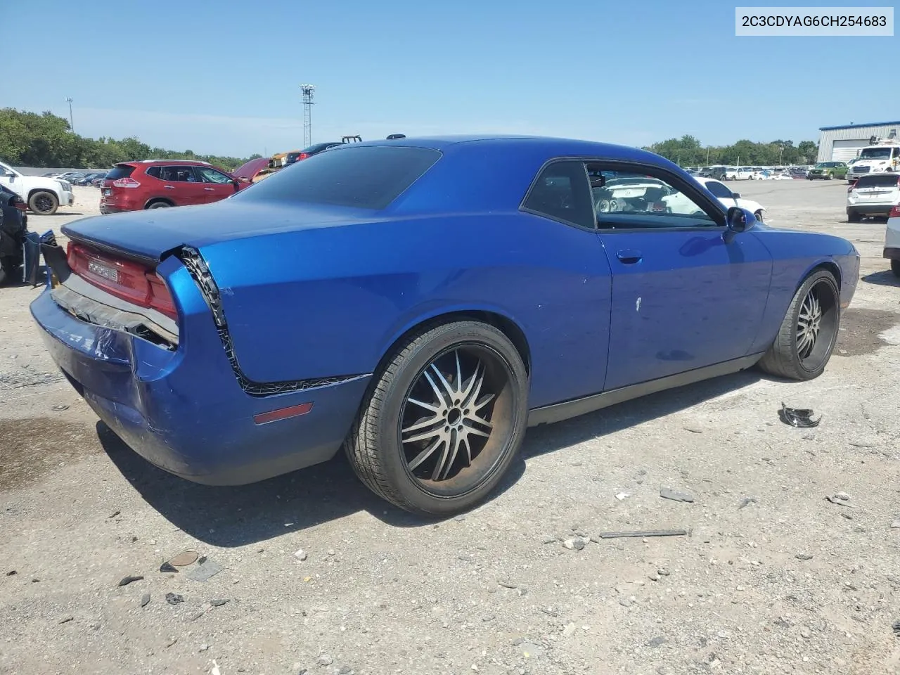 2012 Dodge Challenger Sxt VIN: 2C3CDYAG6CH254683 Lot: 68114704