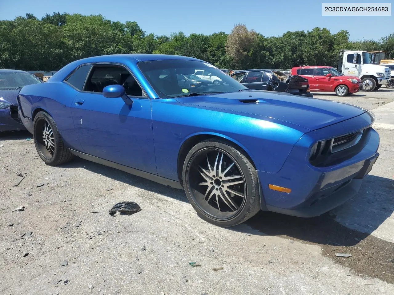 2012 Dodge Challenger Sxt VIN: 2C3CDYAG6CH254683 Lot: 68114704