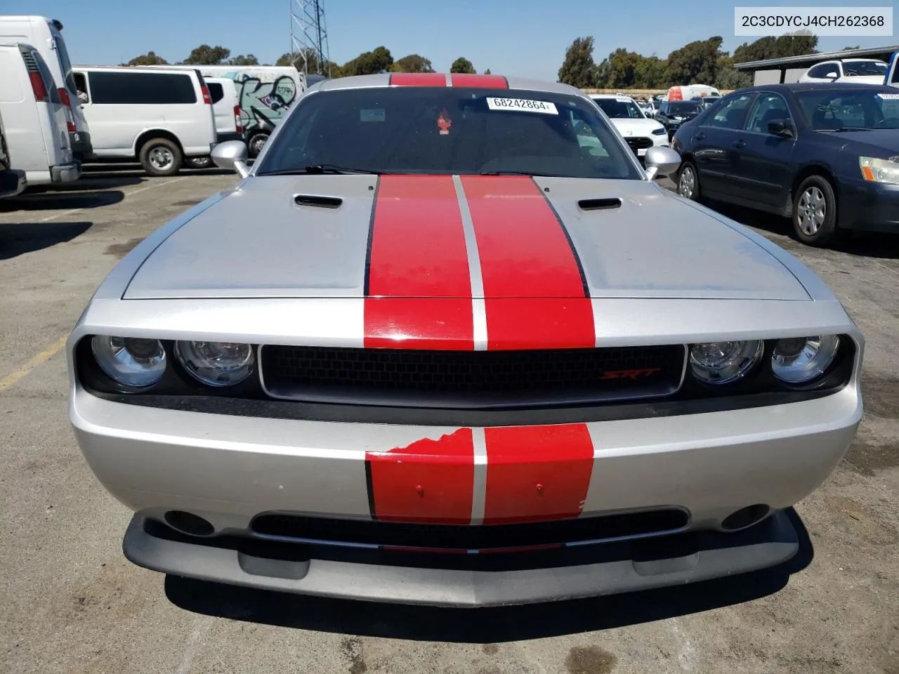 2012 Dodge Challenger Srt-8 VIN: 2C3CDYCJ4CH262368 Lot: 68242864