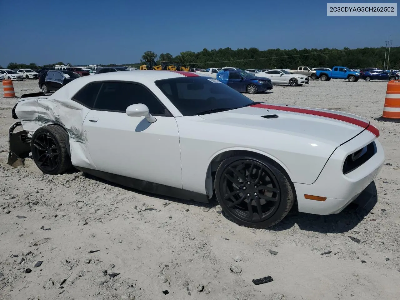 2012 Dodge Challenger Sxt VIN: 2C3CDYAG5CH262502 Lot: 68670164