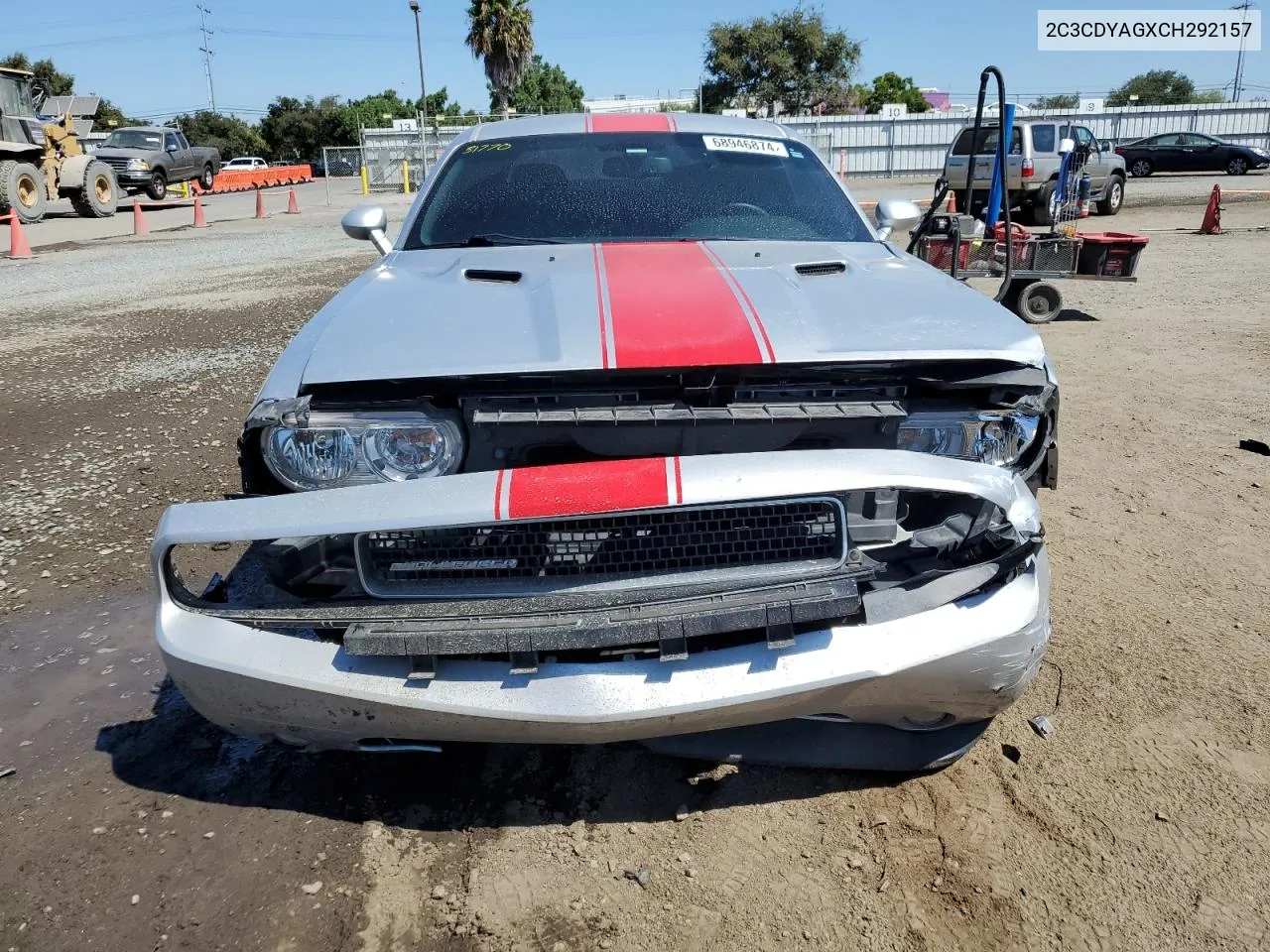 2012 Dodge Challenger Sxt VIN: 2C3CDYAGXCH292157 Lot: 68946874