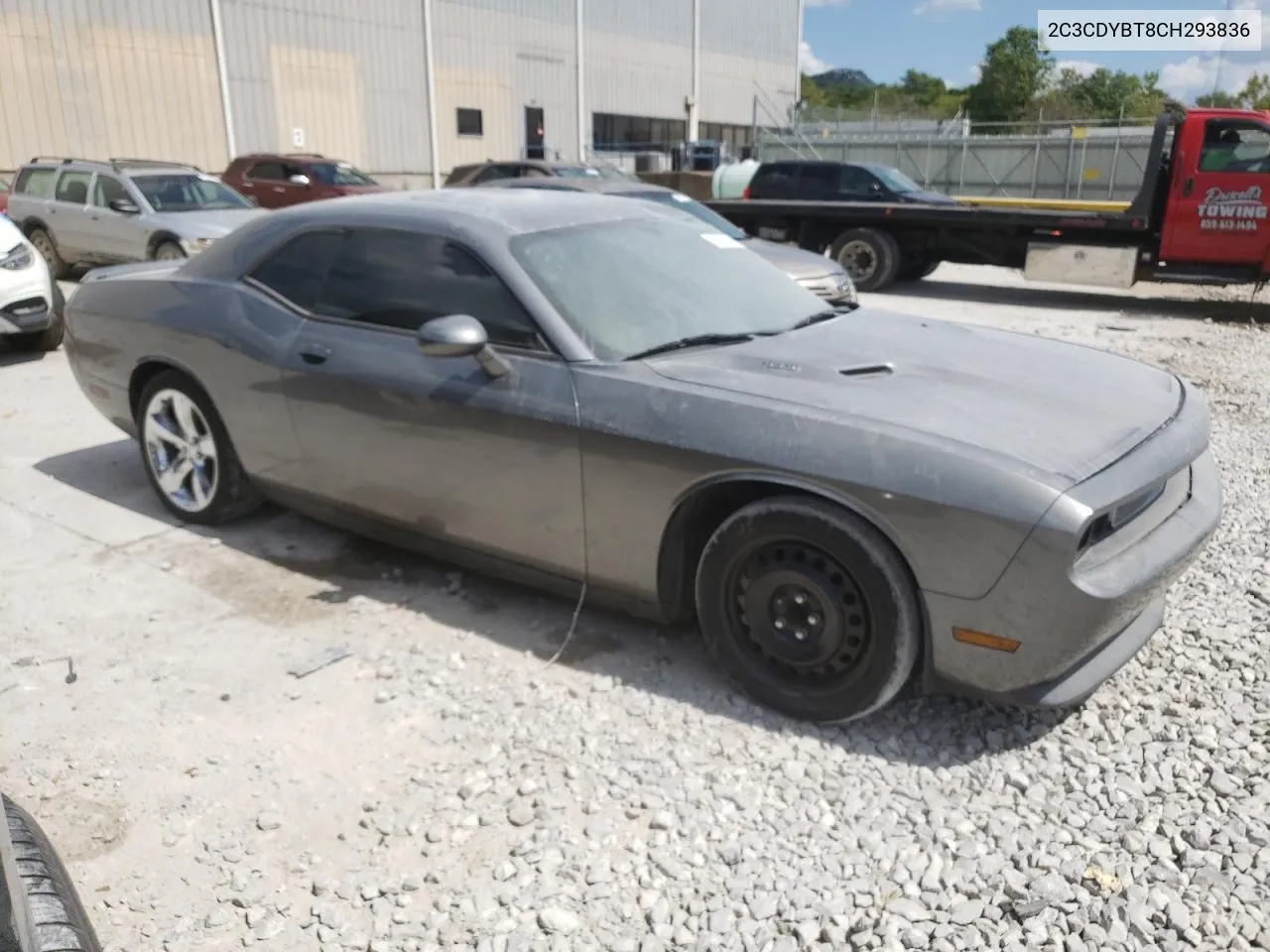 2C3CDYBT8CH293836 2012 Dodge Challenger R/T