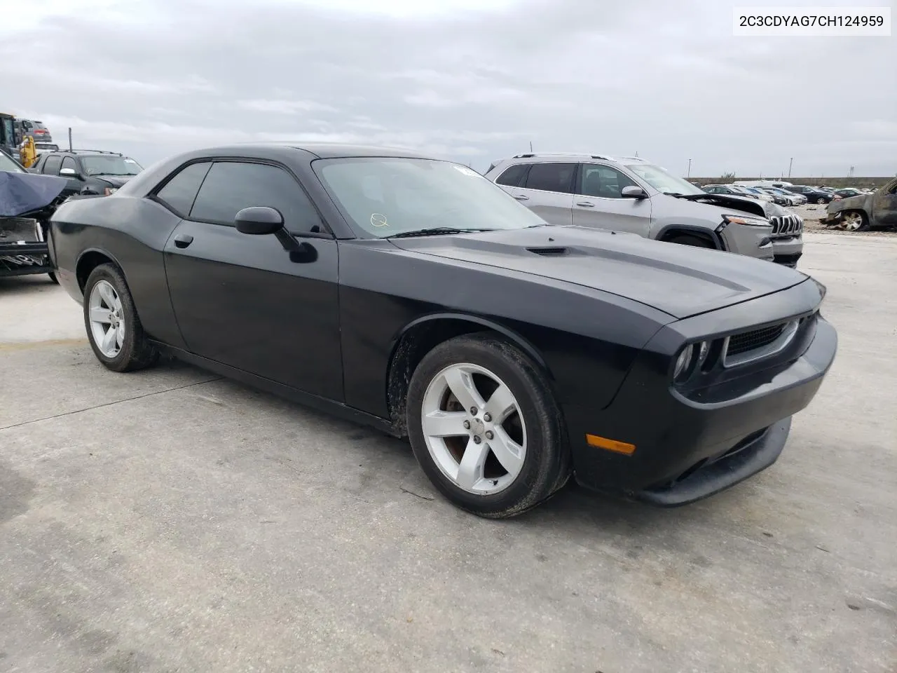 2012 Dodge Challenger Sxt VIN: 2C3CDYAG7CH124959 Lot: 70822264