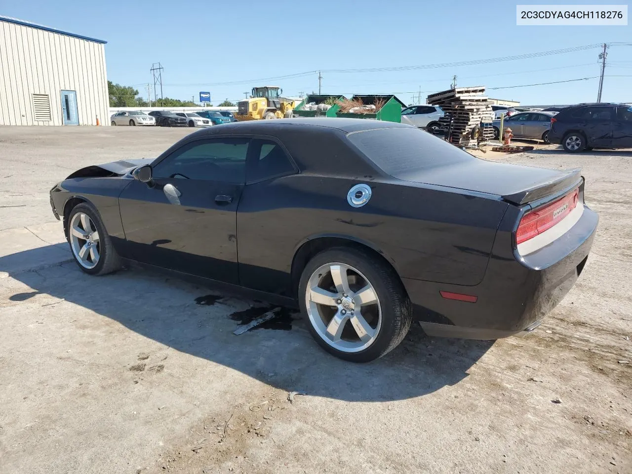 2012 Dodge Challenger Sxt VIN: 2C3CDYAG4CH118276 Lot: 70877304