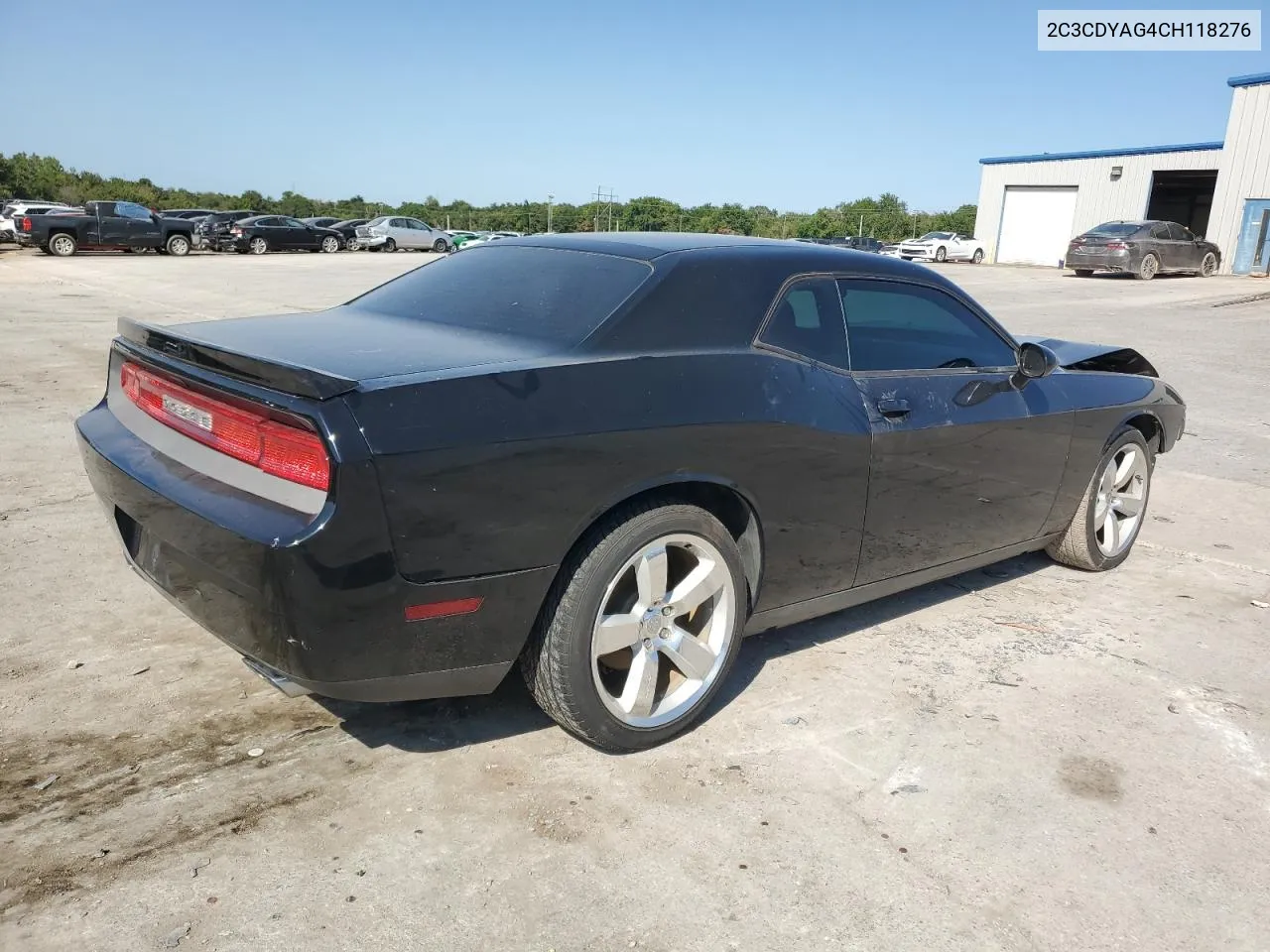 2012 Dodge Challenger Sxt VIN: 2C3CDYAG4CH118276 Lot: 70877304