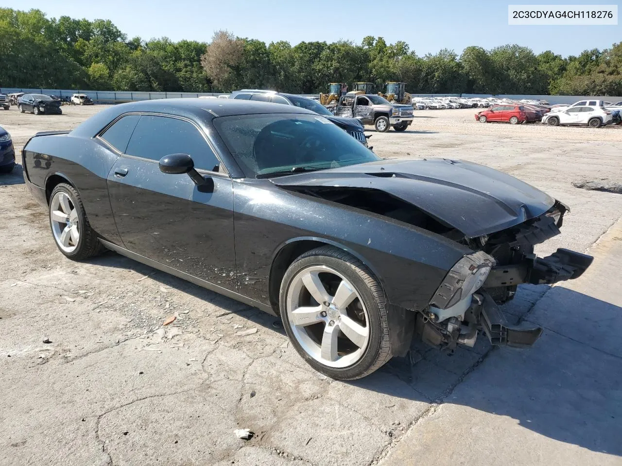 2012 Dodge Challenger Sxt VIN: 2C3CDYAG4CH118276 Lot: 70877304