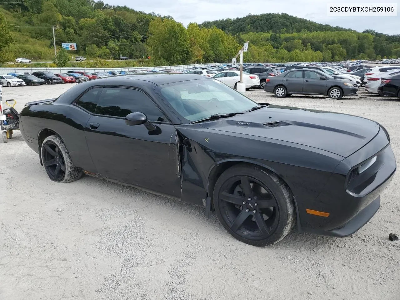 2012 Dodge Challenger R/T VIN: 2C3CDYBTXCH259106 Lot: 71920674