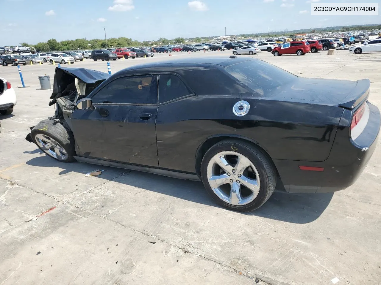 2012 Dodge Challenger Sxt VIN: 2C3CDYAG9CH174004 Lot: 71962174