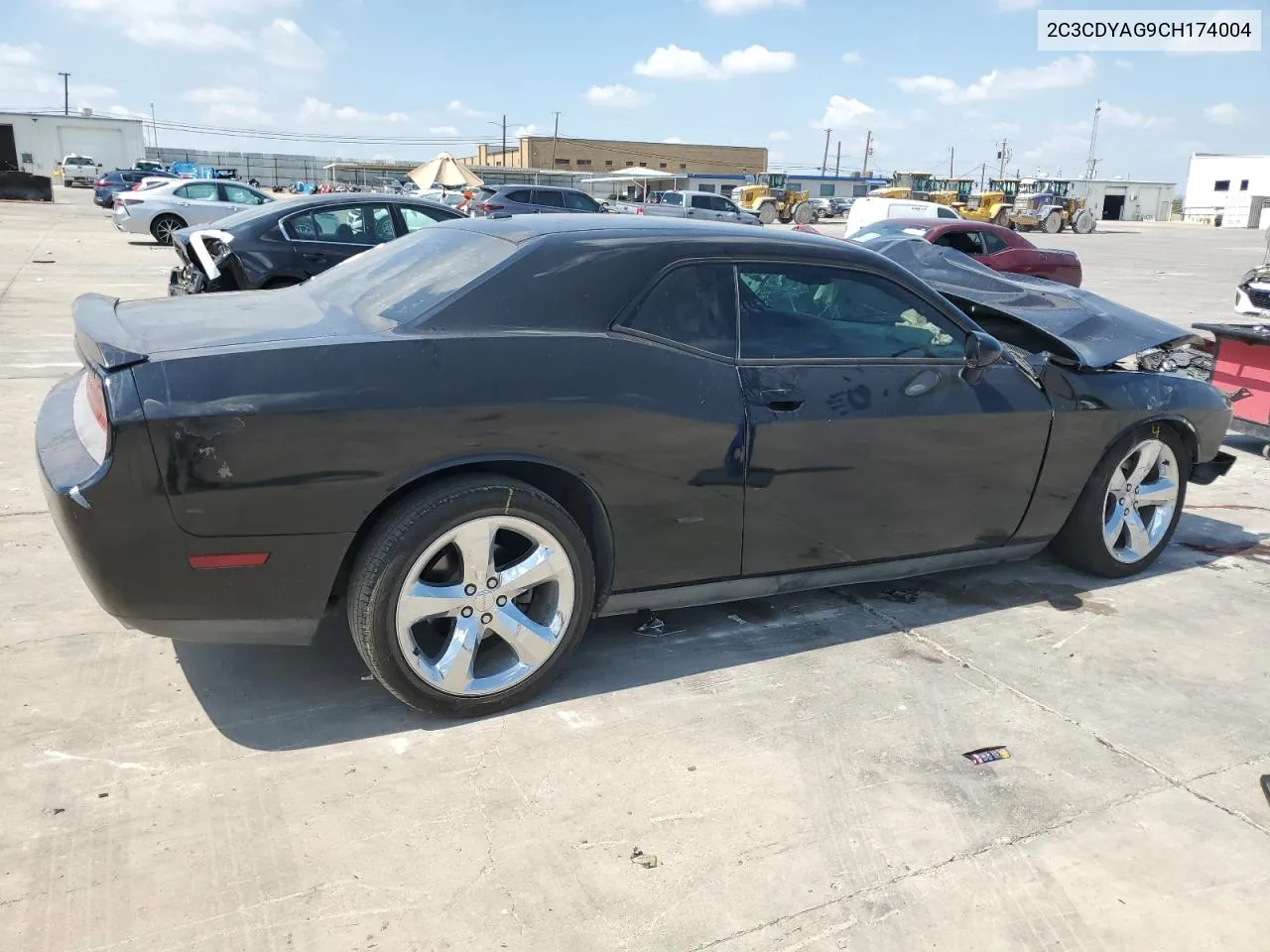 2012 Dodge Challenger Sxt VIN: 2C3CDYAG9CH174004 Lot: 71962174