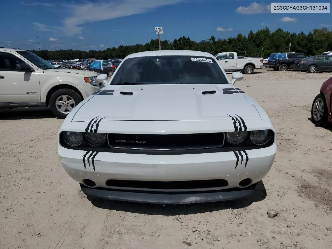 2012 Dodge Challenger Sxt VIN: 2C3CDYAG3CH131004 Lot: 72044844