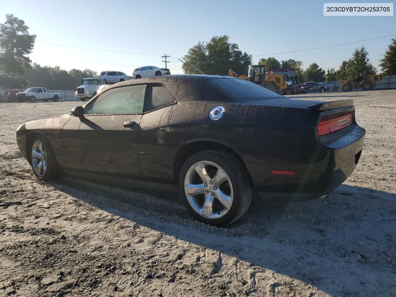 2012 Dodge Challenger R/T VIN: 2C3CDYBT2CH253705 Lot: 72154994