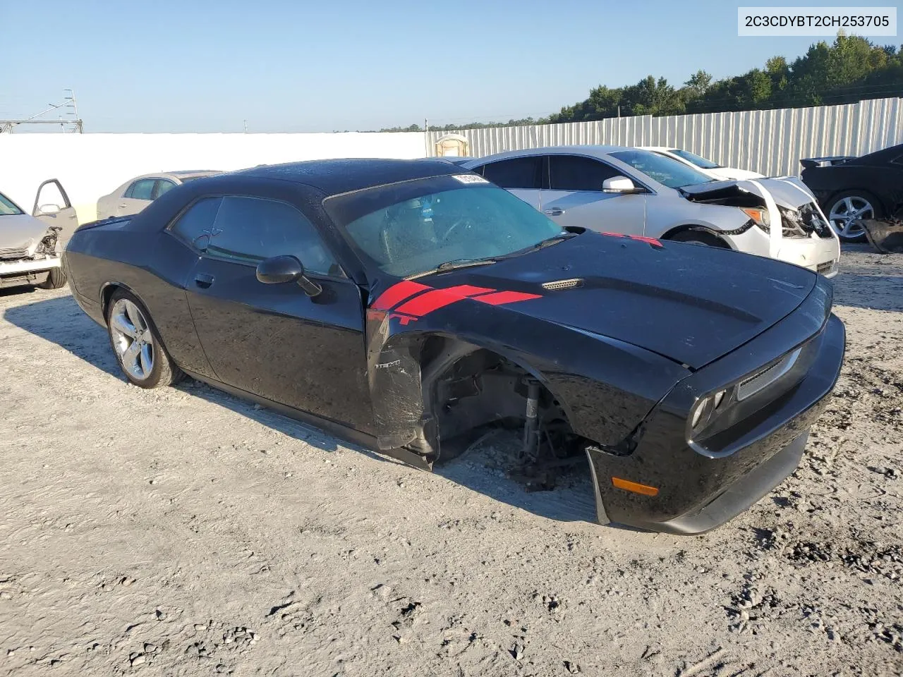 2012 Dodge Challenger R/T VIN: 2C3CDYBT2CH253705 Lot: 72154994