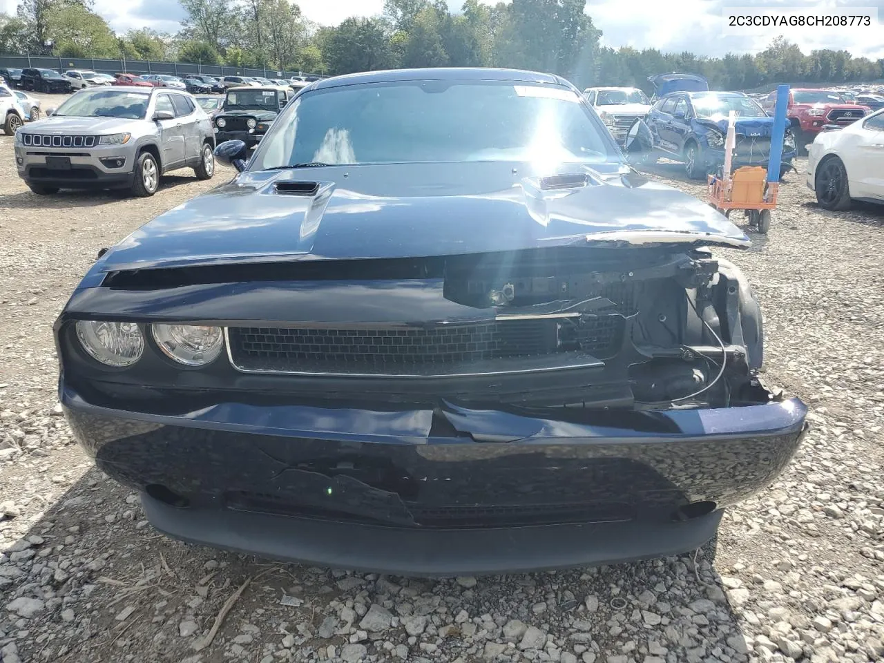 2C3CDYAG8CH208773 2012 Dodge Challenger Sxt