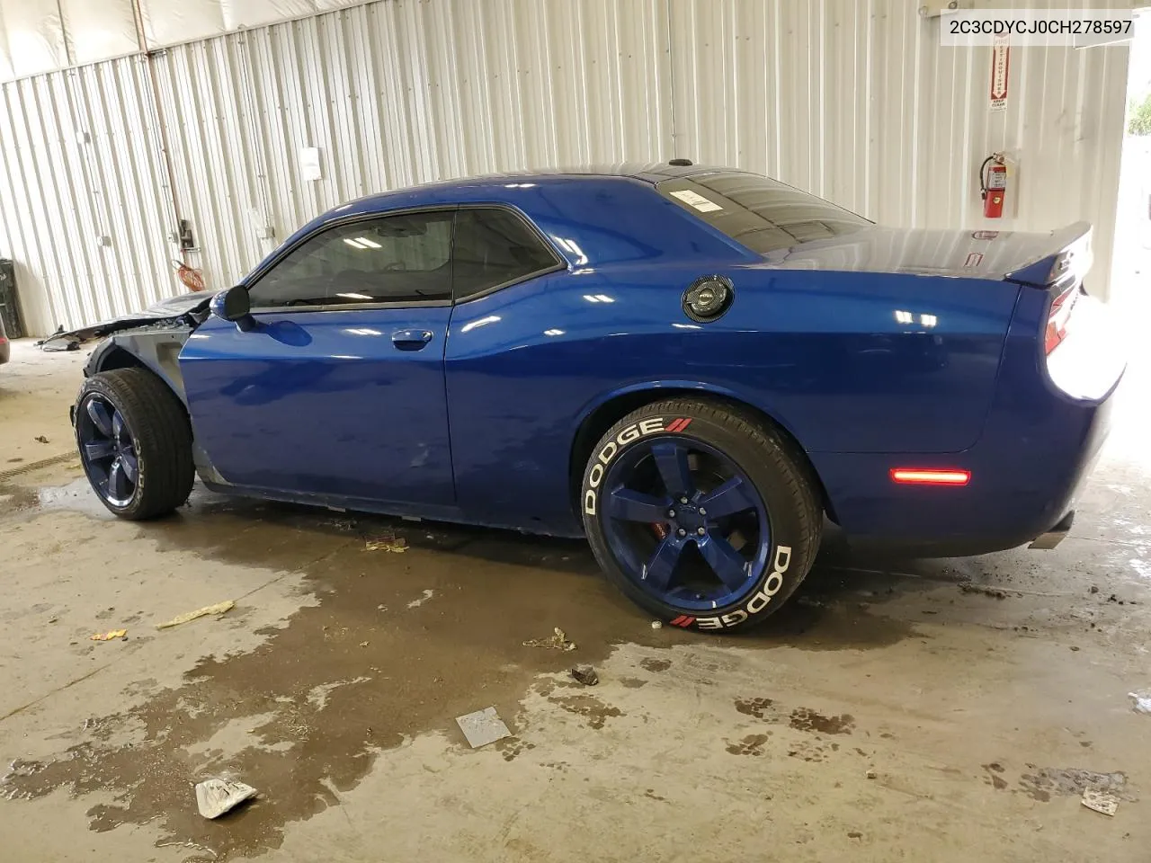 2012 Dodge Challenger Srt-8 VIN: 2C3CDYCJ0CH278597 Lot: 72578714