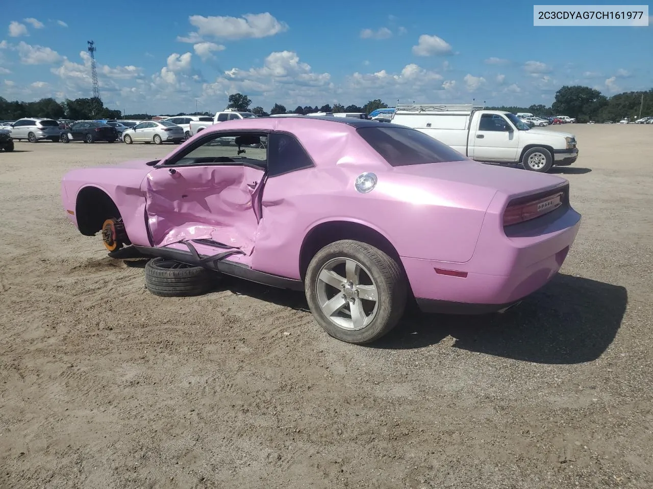 2012 Dodge Challenger Sxt VIN: 2C3CDYAG7CH161977 Lot: 72713354