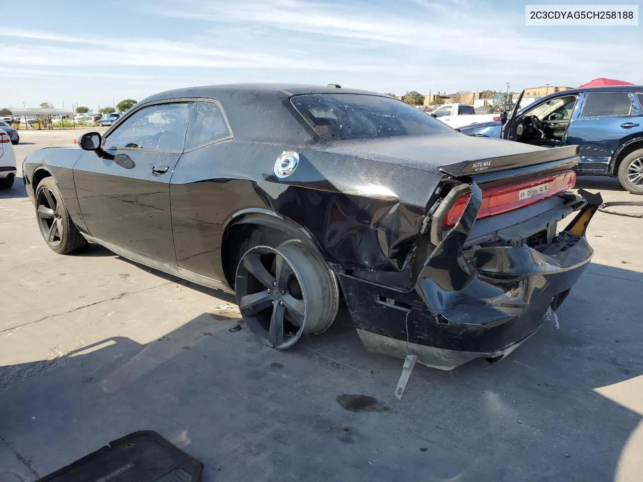 2012 Dodge Challenger Sxt VIN: 2C3CDYAG5CH258188 Lot: 72741964