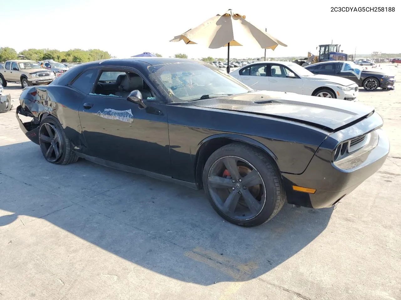 2012 Dodge Challenger Sxt VIN: 2C3CDYAG5CH258188 Lot: 72741964