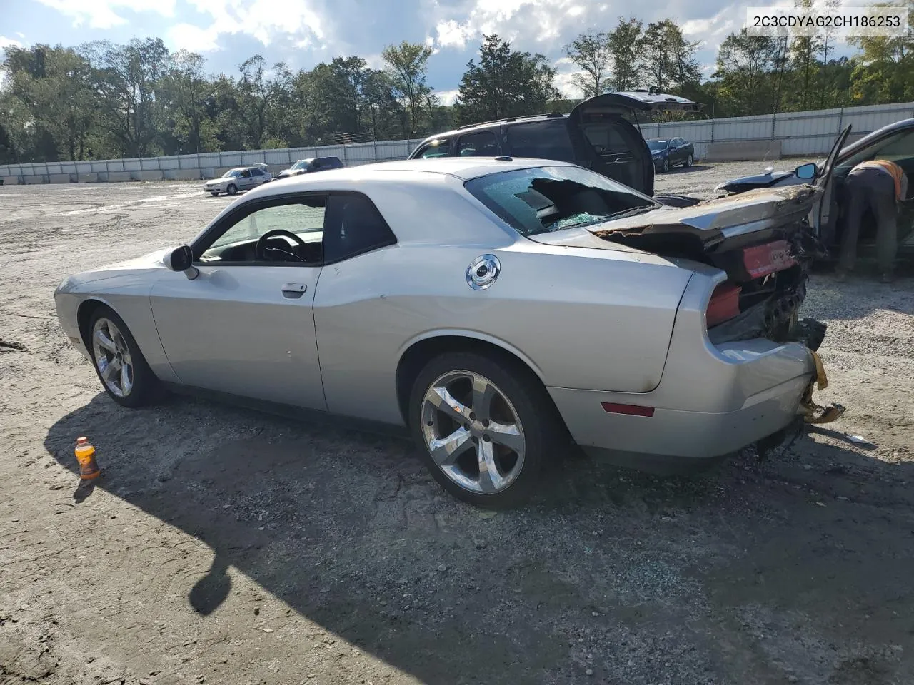 2012 Dodge Challenger Sxt VIN: 2C3CDYAG2CH186253 Lot: 72973094