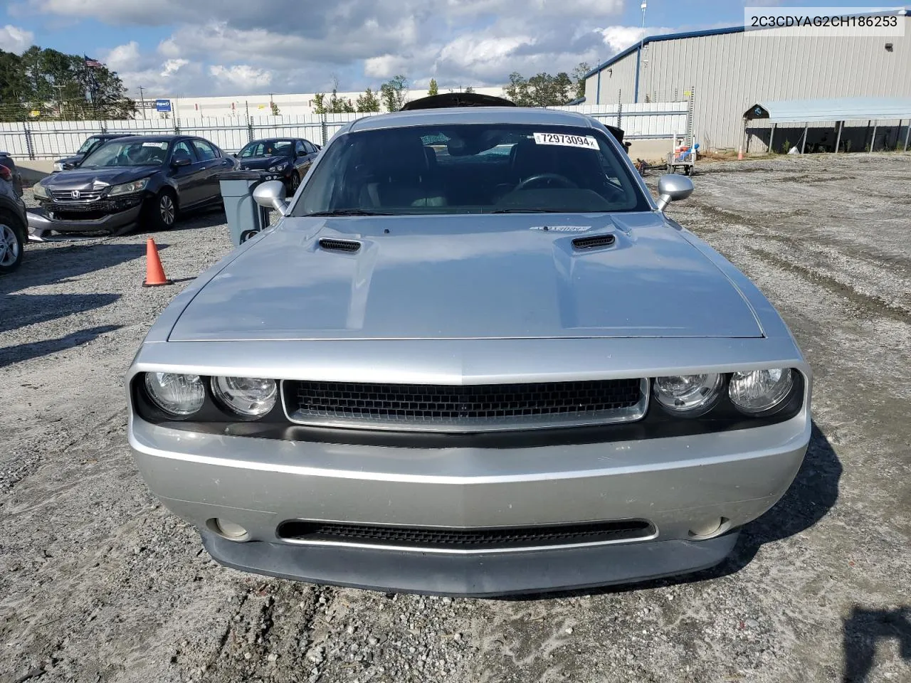 2012 Dodge Challenger Sxt VIN: 2C3CDYAG2CH186253 Lot: 72973094