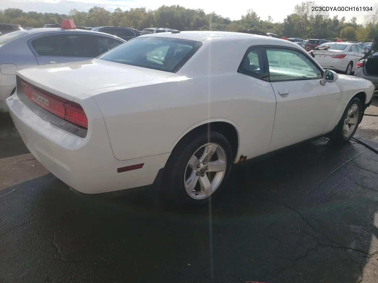 2012 Dodge Challenger Sxt VIN: 2C3CDYAG0CH161934 Lot: 73168314