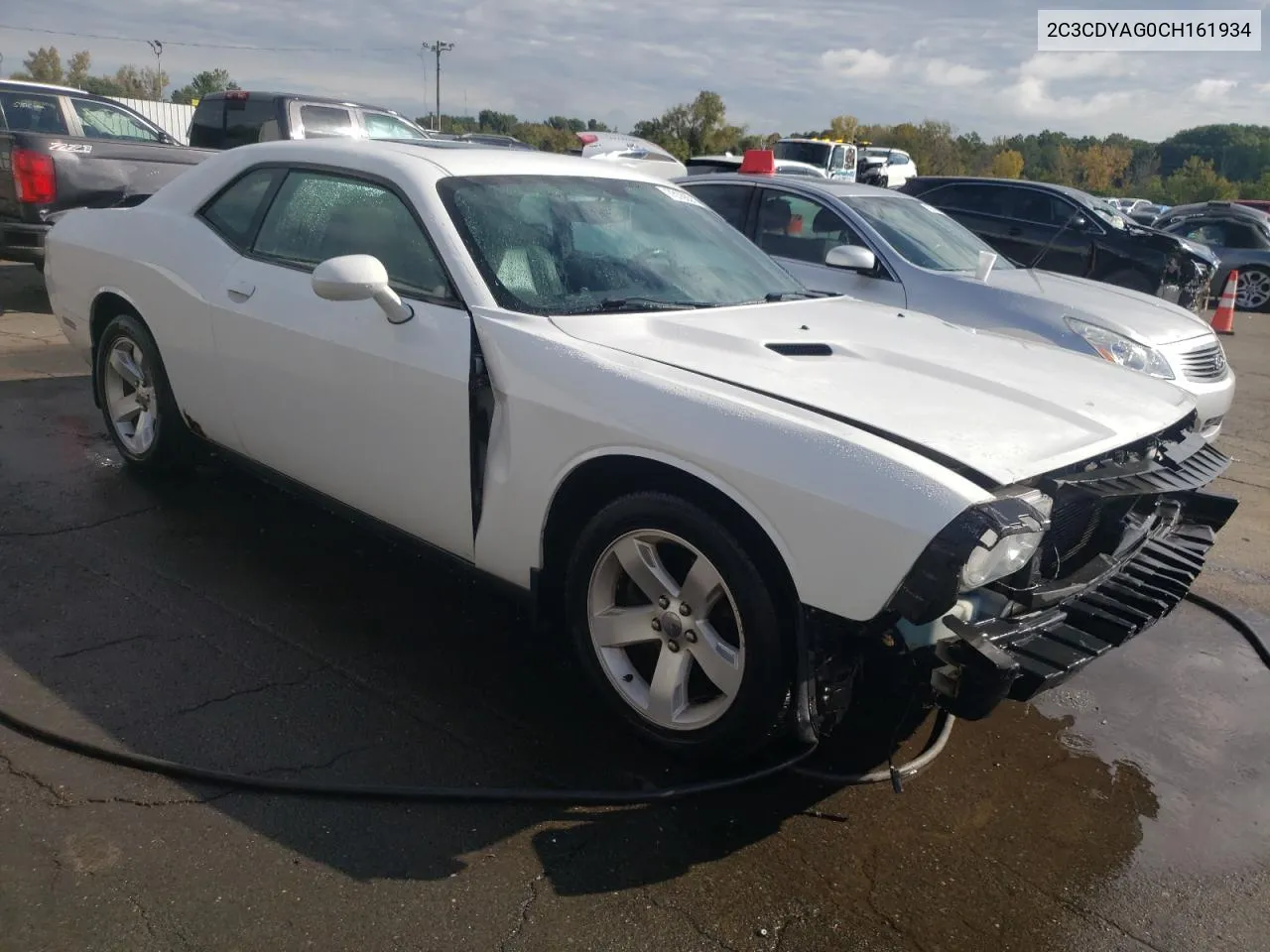 2012 Dodge Challenger Sxt VIN: 2C3CDYAG0CH161934 Lot: 73168314