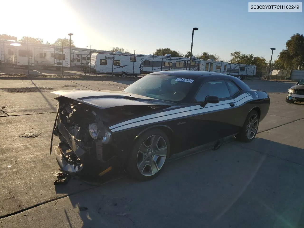 2012 Dodge Challenger R/T VIN: 2C3CDYBT7CH162249 Lot: 73337564