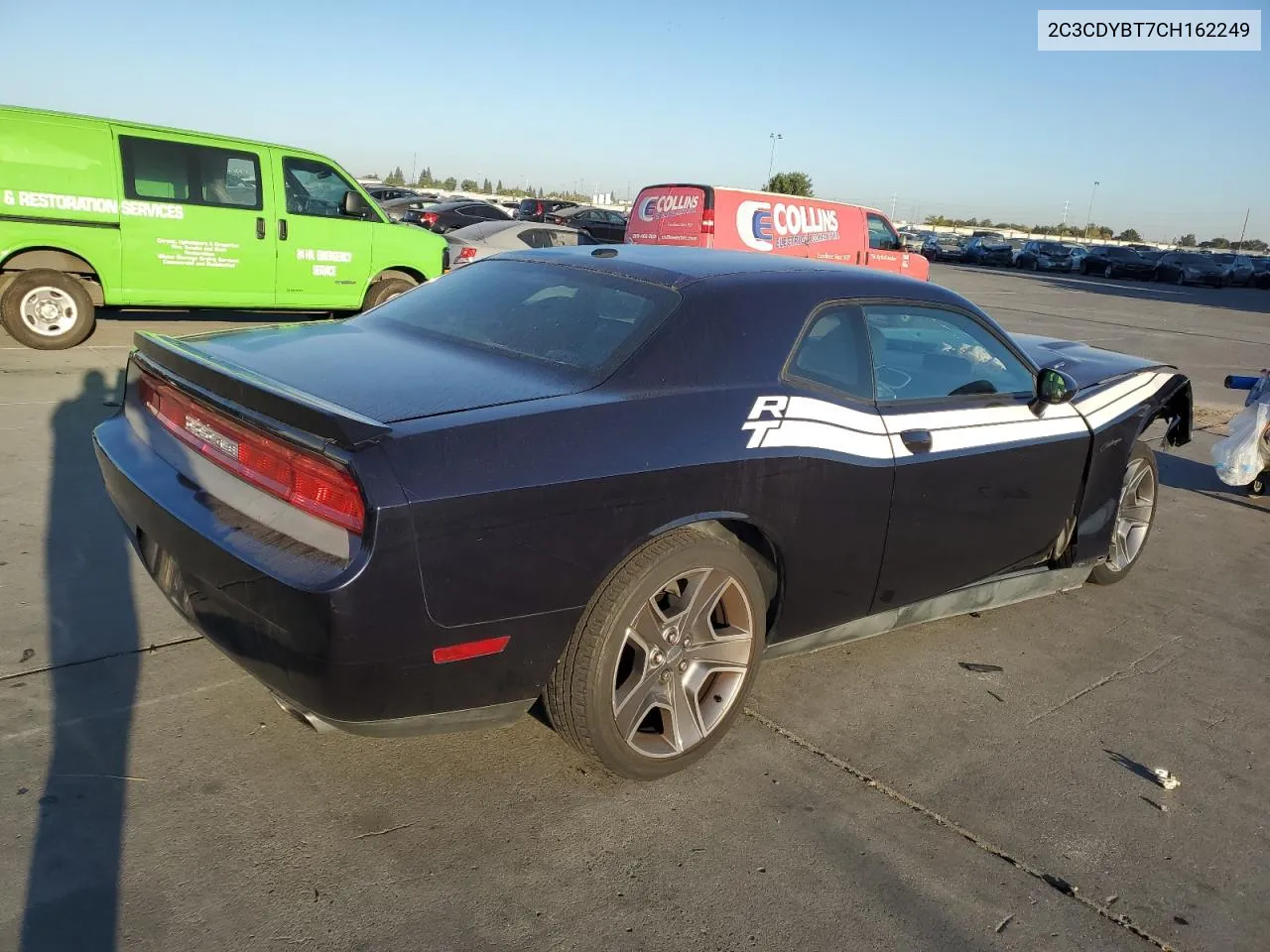 2012 Dodge Challenger R/T VIN: 2C3CDYBT7CH162249 Lot: 73337564