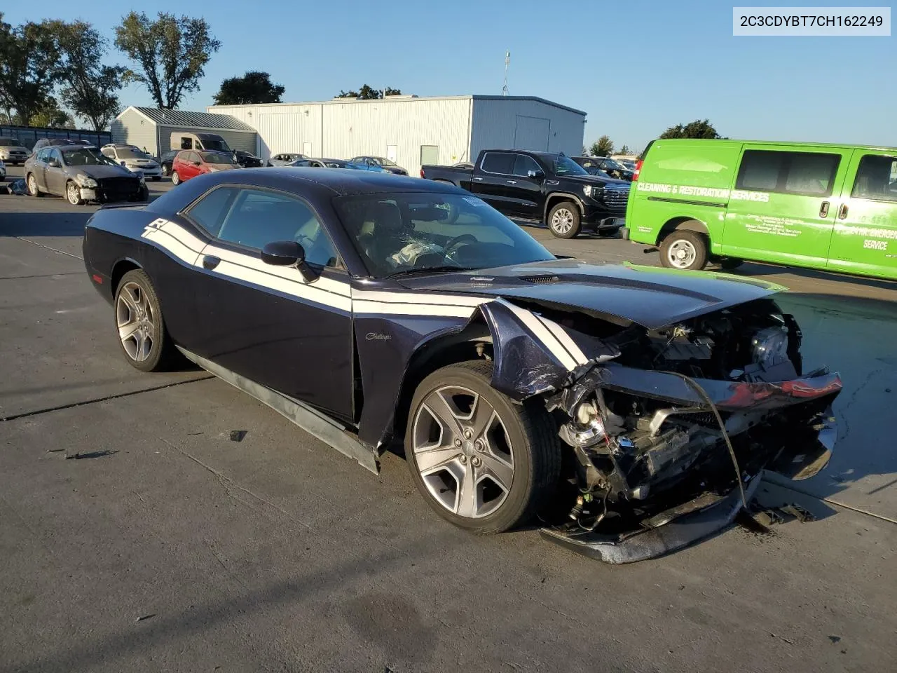 2012 Dodge Challenger R/T VIN: 2C3CDYBT7CH162249 Lot: 73337564