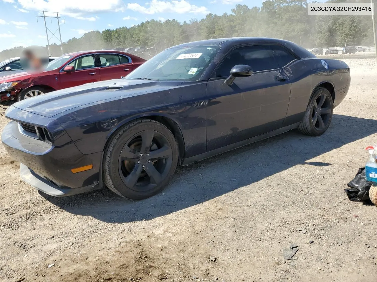 2012 Dodge Challenger Sxt VIN: 2C3CDYAG2CH293416 Lot: 73432504