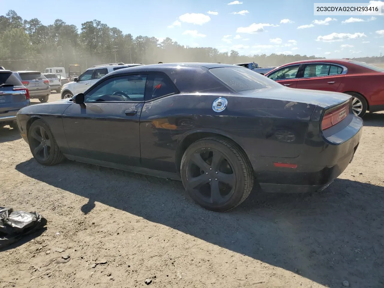 2012 Dodge Challenger Sxt VIN: 2C3CDYAG2CH293416 Lot: 73432504