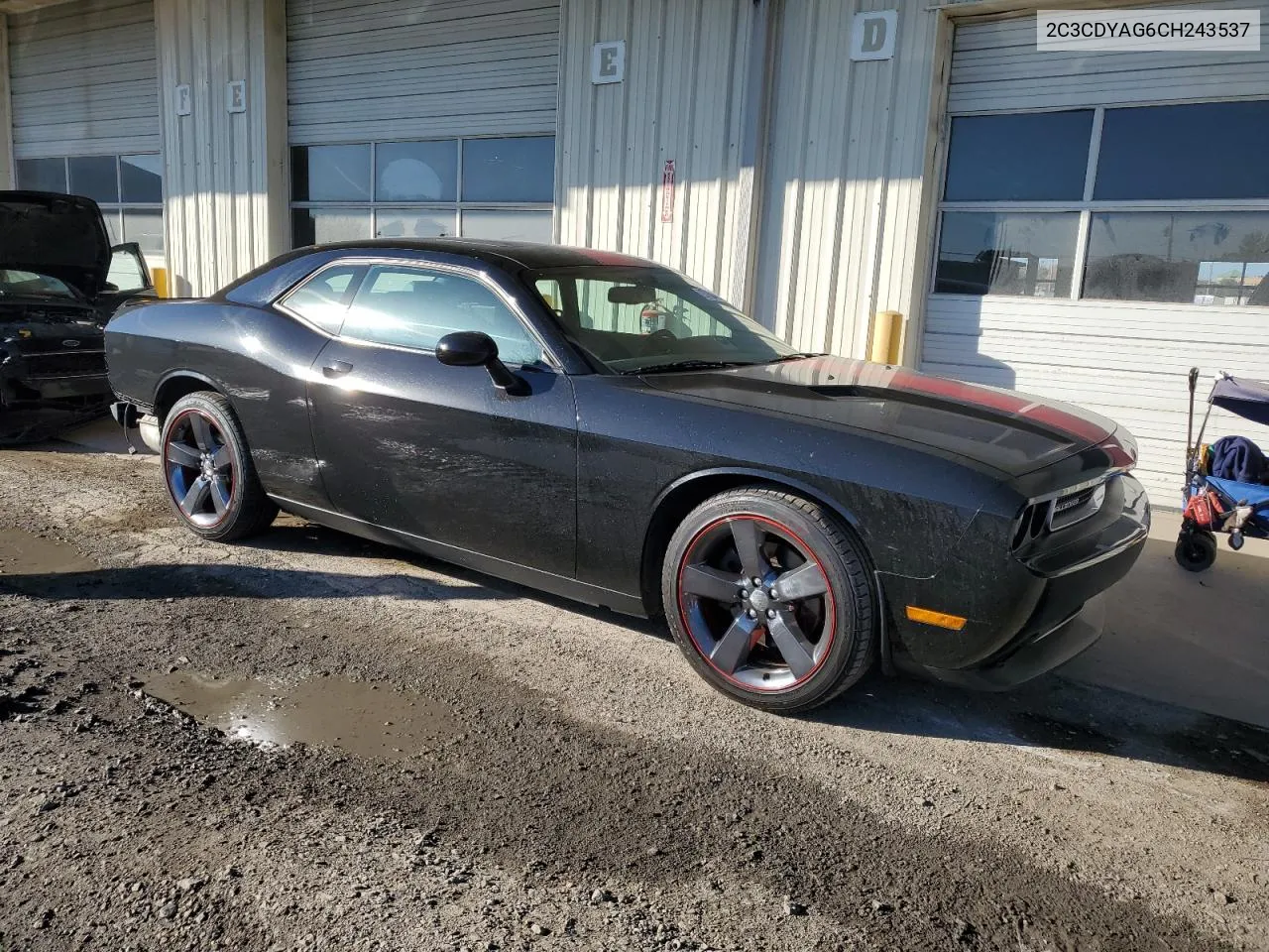 2012 Dodge Challenger Sxt VIN: 2C3CDYAG6CH243537 Lot: 73700494