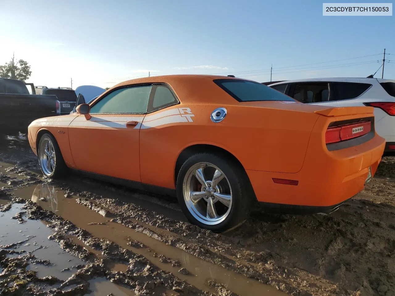 2012 Dodge Challenger R/T VIN: 2C3CDYBT7CH150053 Lot: 73786944