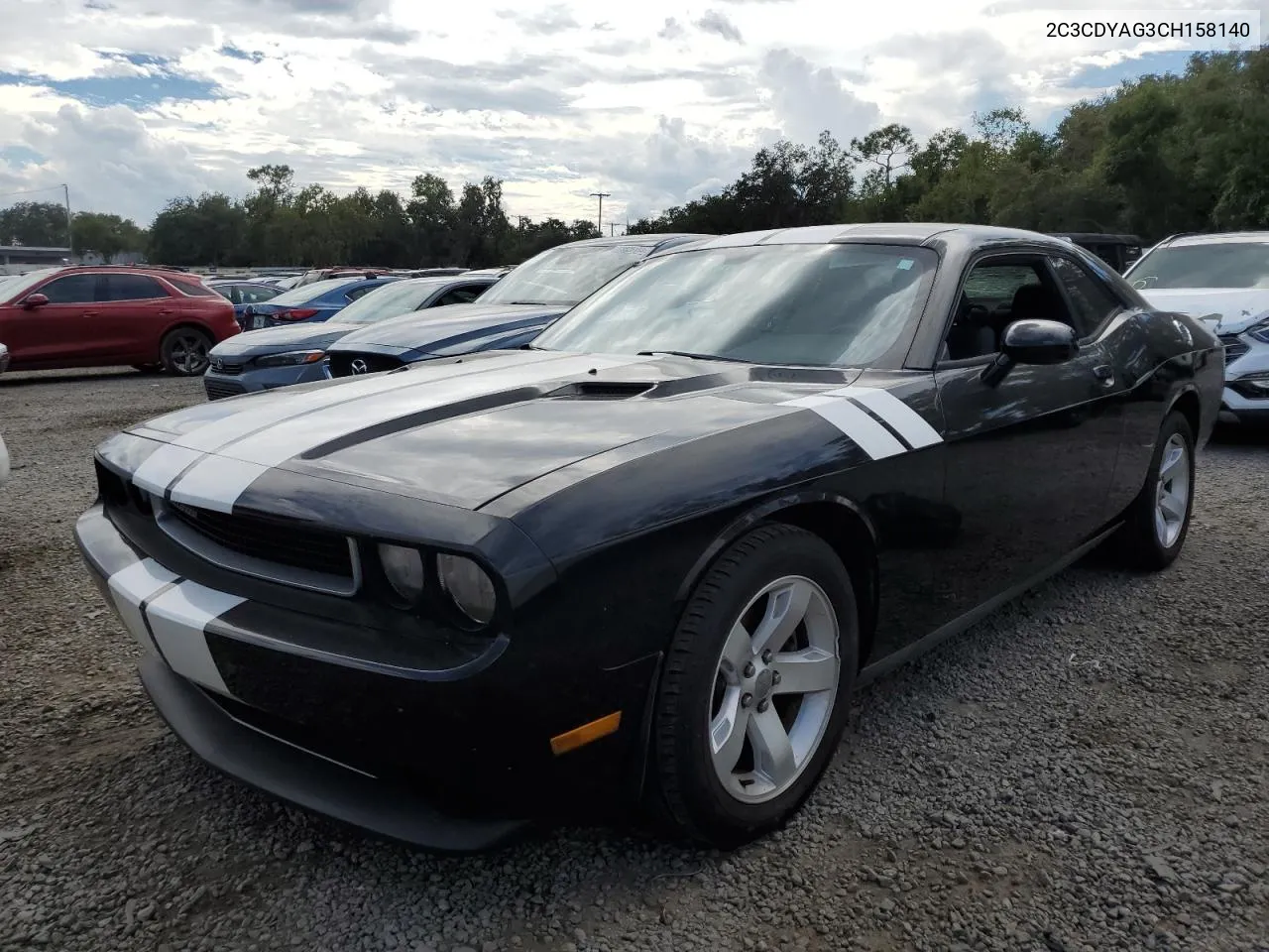 2012 Dodge Challenger Sxt VIN: 2C3CDYAG3CH158140 Lot: 74021374