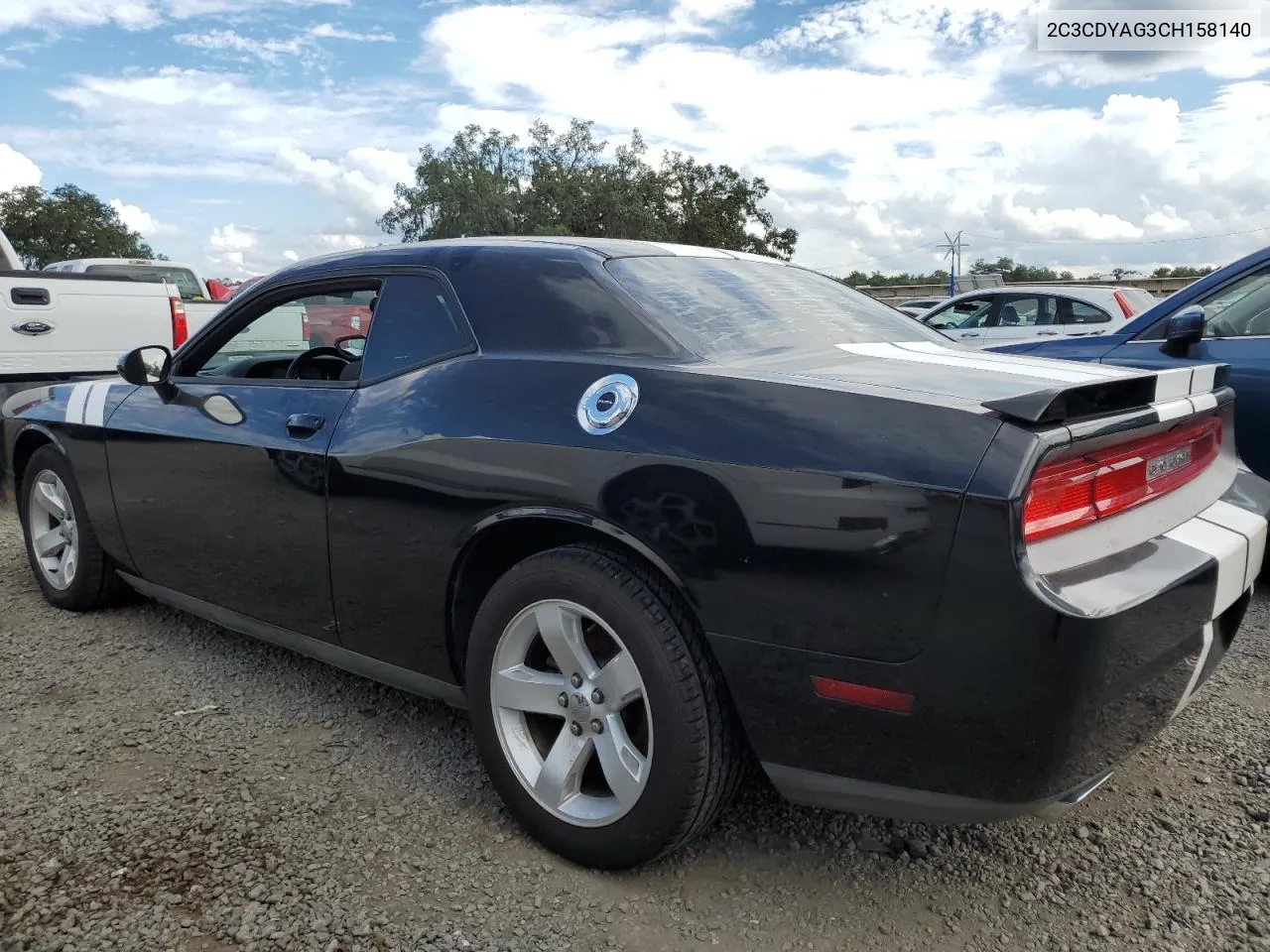 2012 Dodge Challenger Sxt VIN: 2C3CDYAG3CH158140 Lot: 74021374