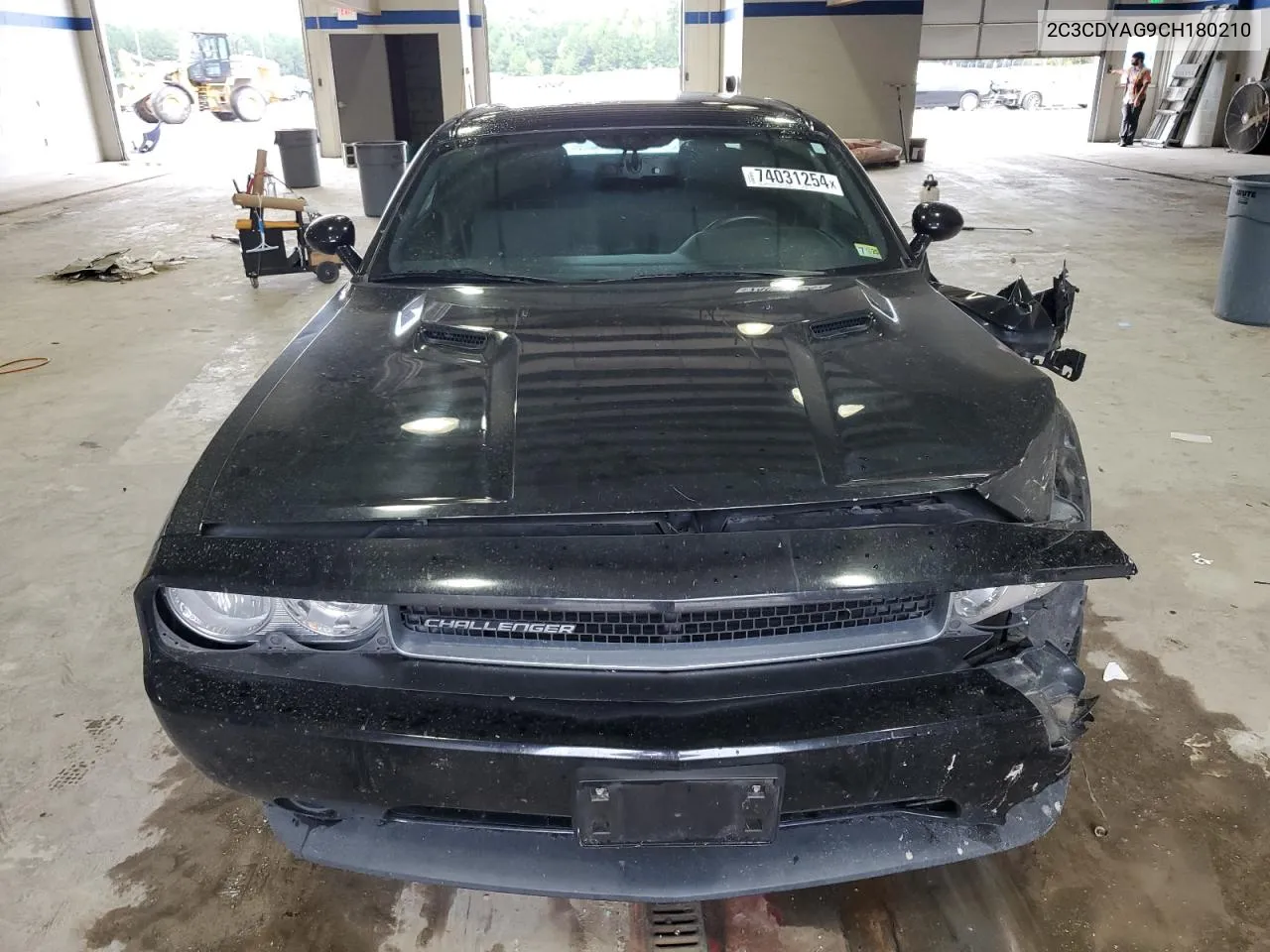 2012 Dodge Challenger Sxt VIN: 2C3CDYAG9CH180210 Lot: 74031254