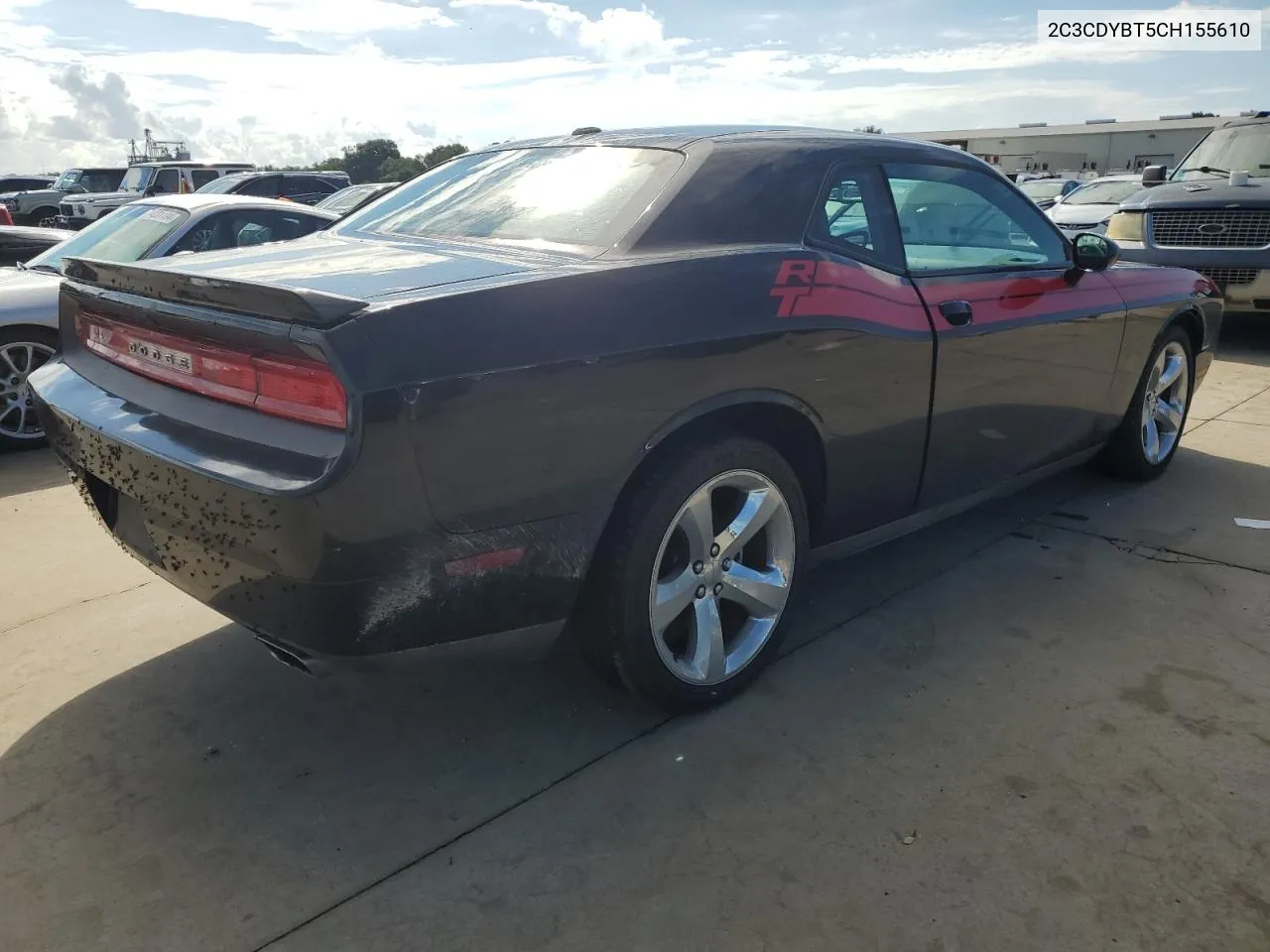 2012 Dodge Challenger R/T VIN: 2C3CDYBT5CH155610 Lot: 74327104