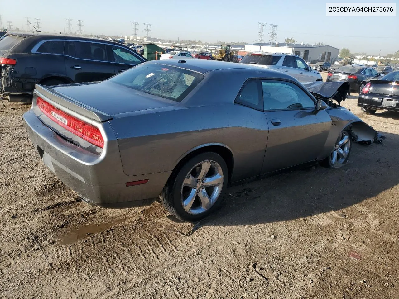 2012 Dodge Challenger Sxt VIN: 2C3CDYAG4CH275676 Lot: 74502834