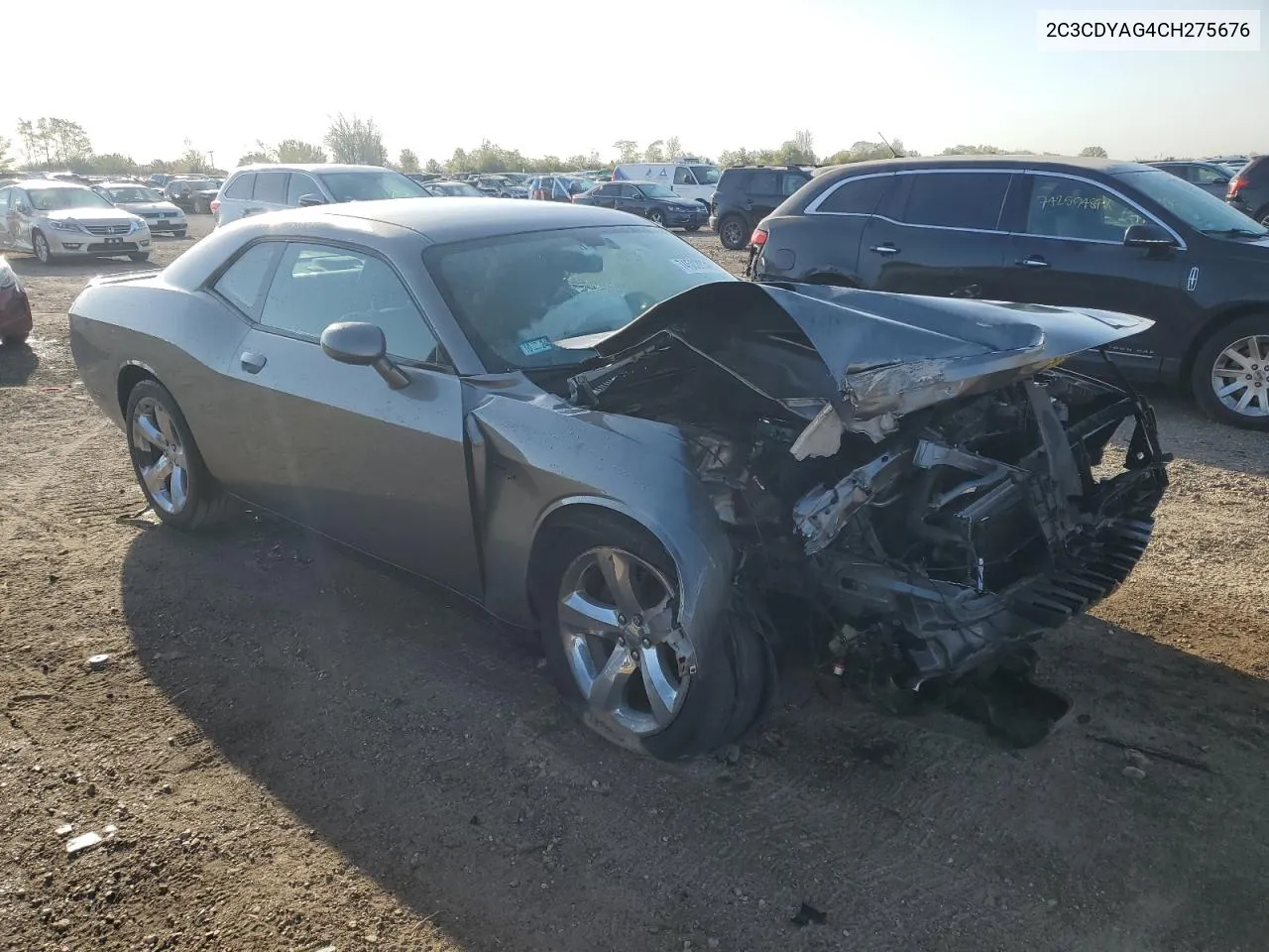 2012 Dodge Challenger Sxt VIN: 2C3CDYAG4CH275676 Lot: 74502834