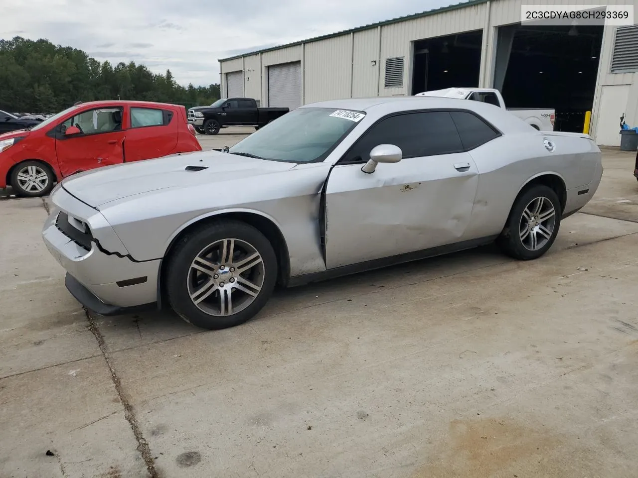 2012 Dodge Challenger Sxt VIN: 2C3CDYAG8CH293369 Lot: 74718254