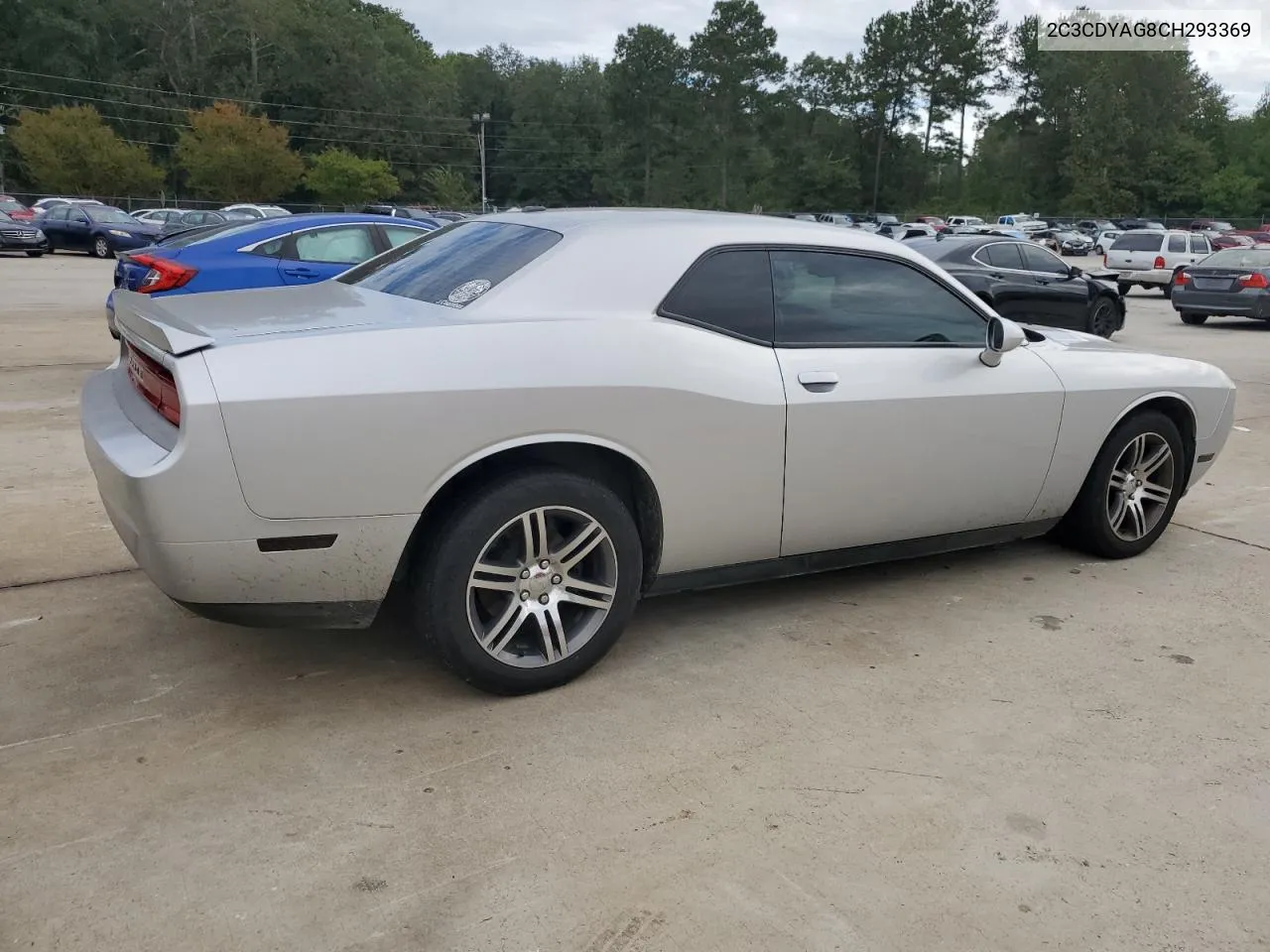 2012 Dodge Challenger Sxt VIN: 2C3CDYAG8CH293369 Lot: 74718254