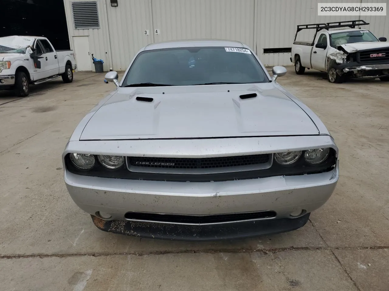 2012 Dodge Challenger Sxt VIN: 2C3CDYAG8CH293369 Lot: 74718254