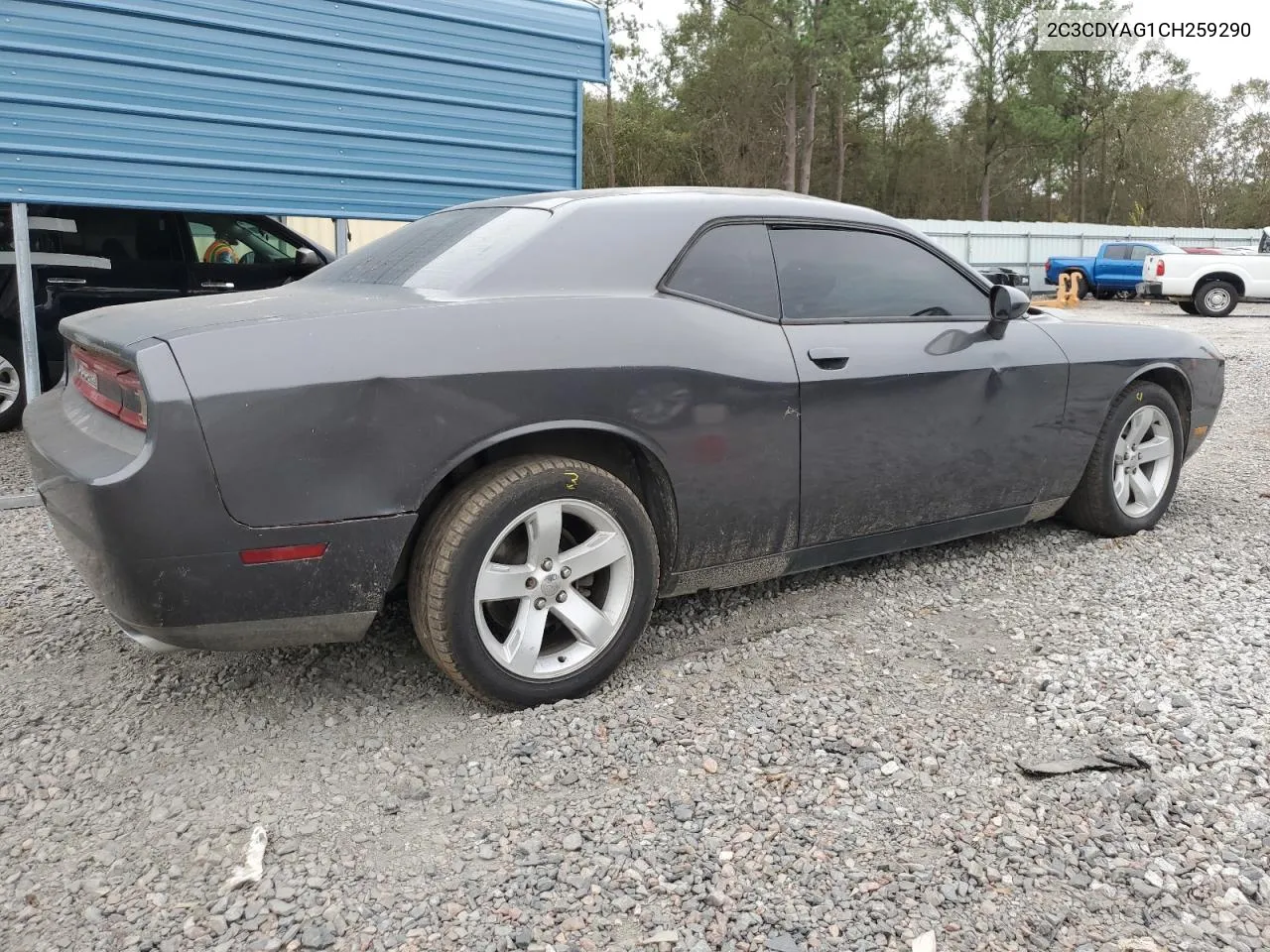 2012 Dodge Challenger Sxt VIN: 2C3CDYAG1CH259290 Lot: 74770014