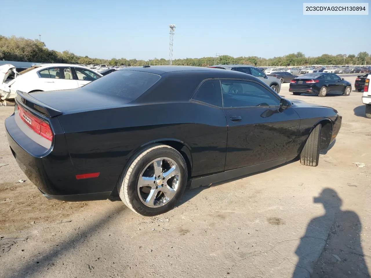 2012 Dodge Challenger Sxt VIN: 2C3CDYAG2CH130894 Lot: 74929294