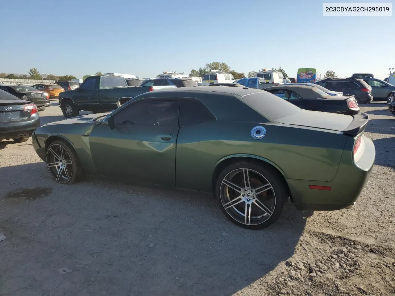 2012 Dodge Challenger Sxt VIN: 2C3CDYAG2CH295019 Lot: 75361584