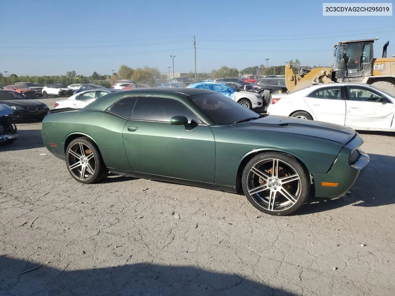 2012 Dodge Challenger Sxt VIN: 2C3CDYAG2CH295019 Lot: 75361584