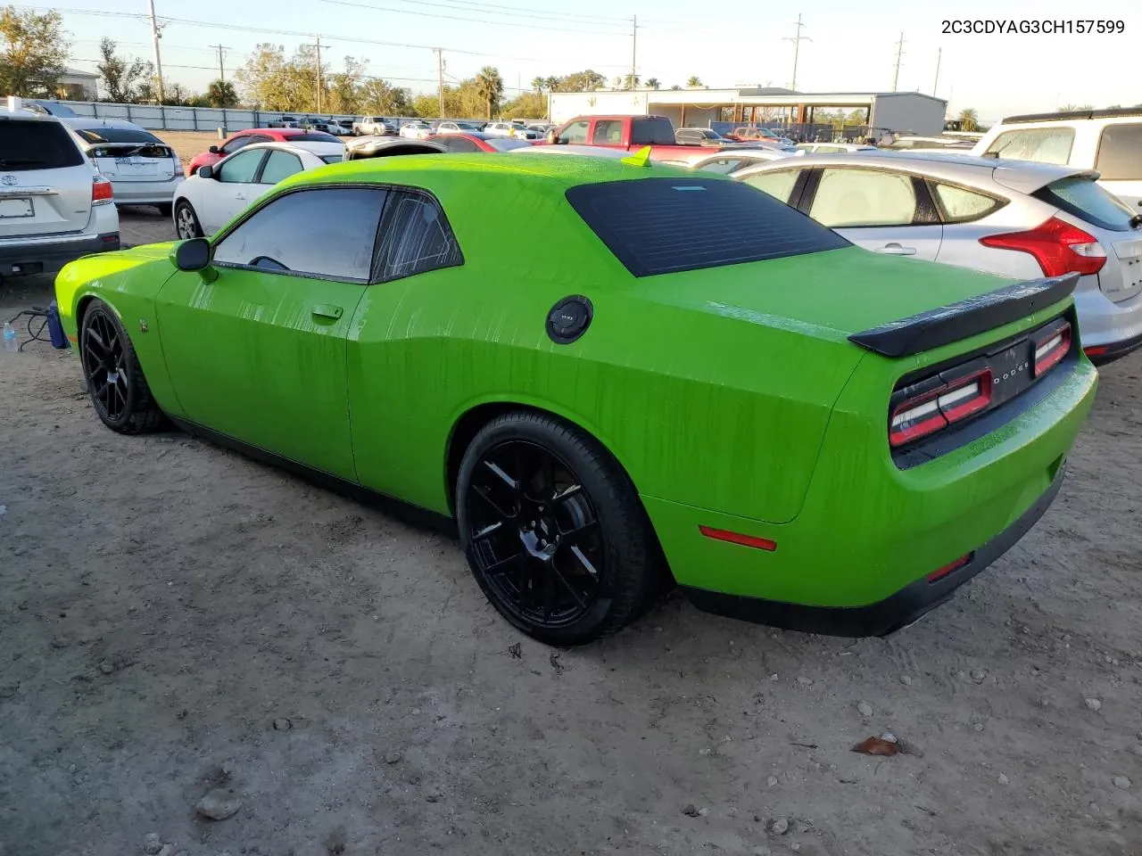 2012 Dodge Challenger Sxt VIN: 2C3CDYAG3CH157599 Lot: 75363604