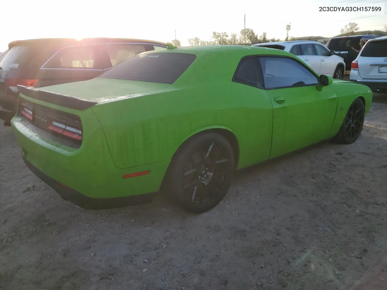 2012 Dodge Challenger Sxt VIN: 2C3CDYAG3CH157599 Lot: 75363604